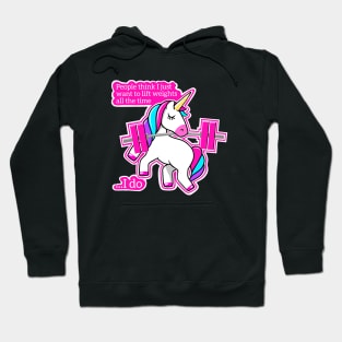 Weightlifting Unicorn / version 2 Hoodie